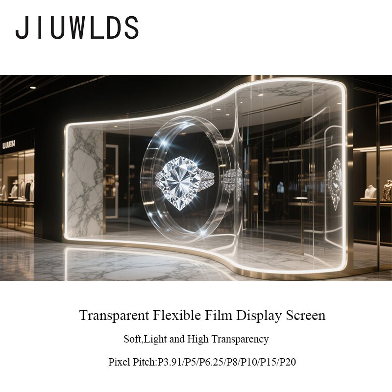 LED Flexible Transparent Film Screen